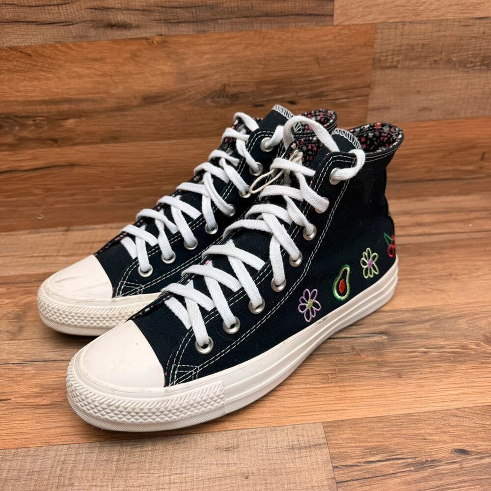 Converse size M7 Wo’s 9 Chuck Taylor All Star Festival Shoes Embroidered Florals